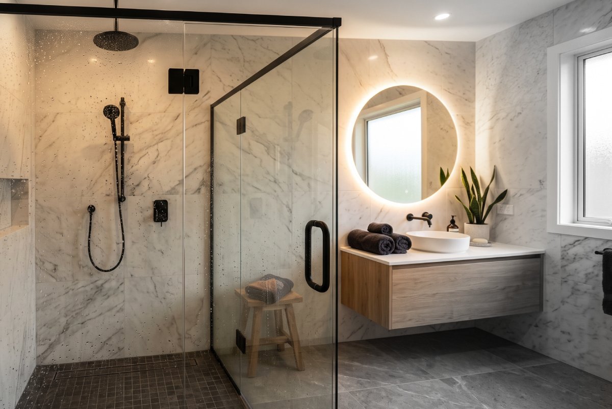 Divisiones de Baño y Oficina